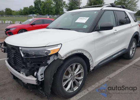 2020 Ford Explorer Xlt из США, поврежденный, VIN 1FMSK8DH9LGA75613